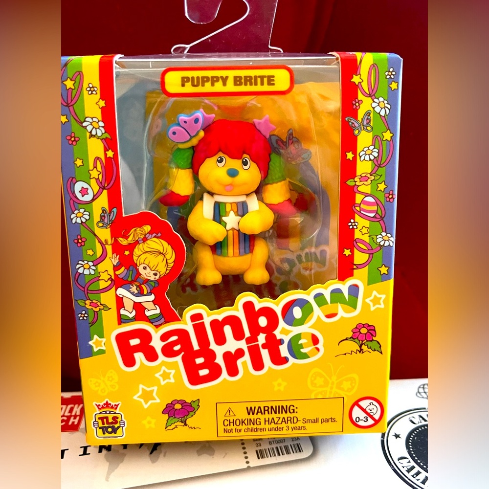 Rainbow Brite Puppy Brite Easter Series Collectible Figure